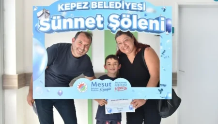 Kepez Belediyesi 400 çocuk için sünnet sürecini başlattı, büyük şölen 24 Ağustos’ta